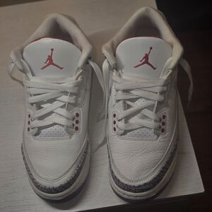 Jordan Air 3 Retro in White and Red